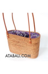 Ata rattan handwoven bag